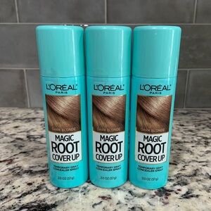 L'Oreal Set of 3 Magic Root Cover Up- Dark Blonde- BNWT